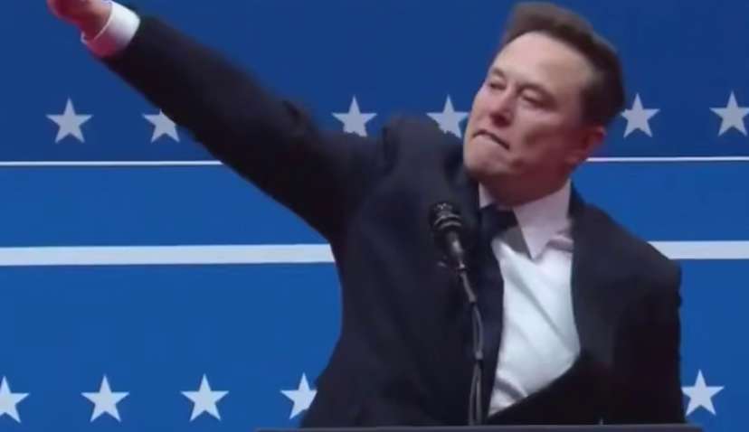 От сердца - к Марсу: Маск попал в жуткий скандал на инаугурации Трампа (ВИДЕО)