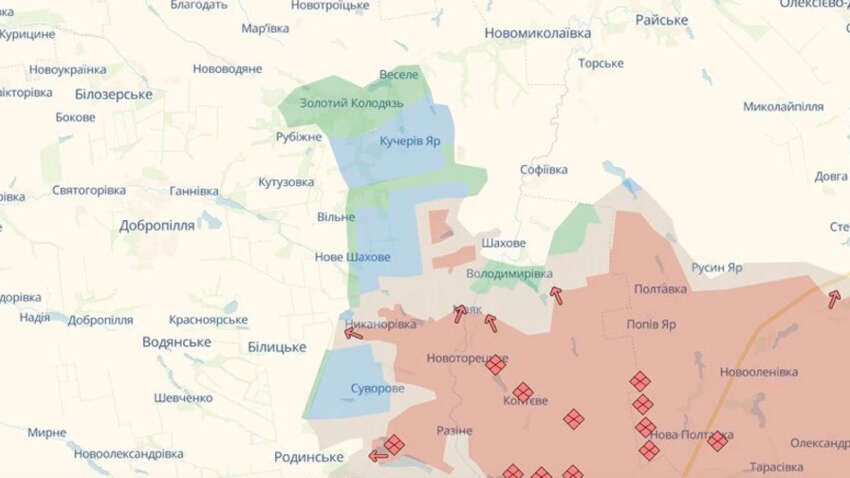 ЗСУ тримаються під Покровськом, але РФ проривається відразу у двох областях ЗСУ тримаються під Покровськом, але РФ проривається відразу у двох областях