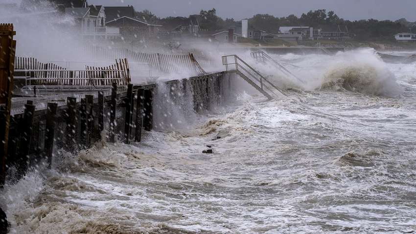 В США начался новый шторм: много домов остались без света