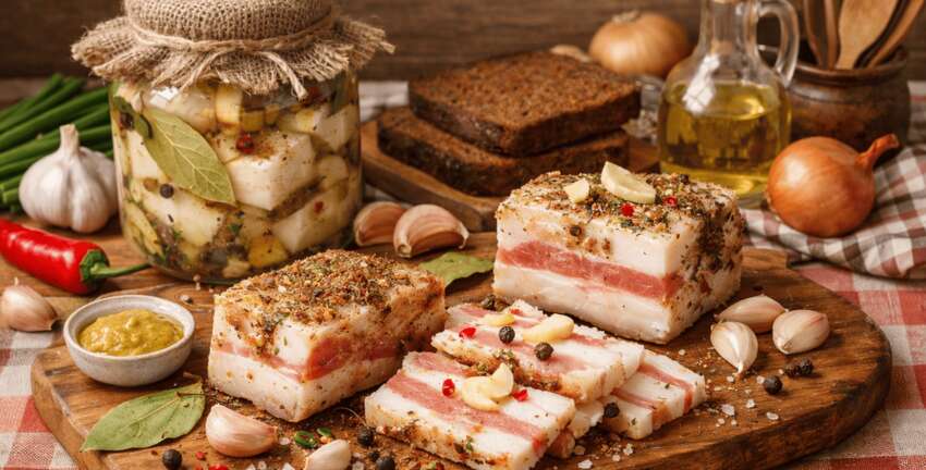 Сало на троне: как украинский деликатес победил другие "полезные завтраки"
