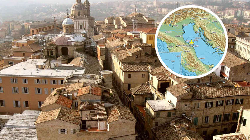 Сильний землетрус на півдні Європи. Постраждало кілька країн Сильний землетрус на півдні Європи. Постраждало кілька країн