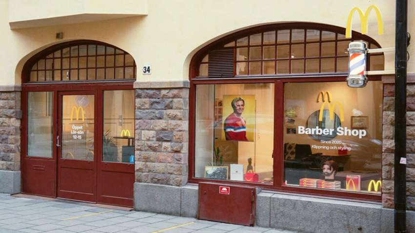 McDonald's відкрив барбершоп, в якому роблять одну стрижку