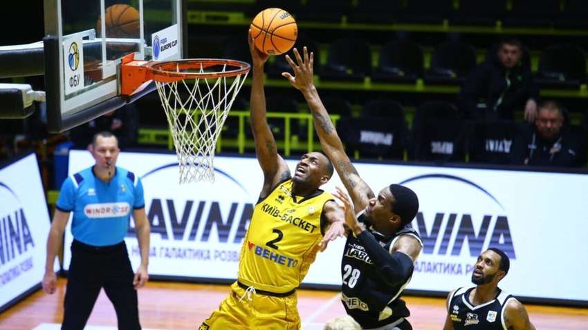Украинский баскетбольный гранд с победы начал еврокубковые выступления в 2022 году