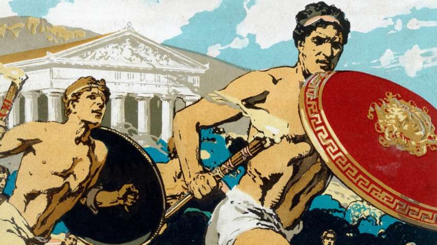 На первых Олимпийских играх было только одно соревнование: кто стал чемпионом На первых Олимпийских играх было только одно соревнование: кто стал чемпионом