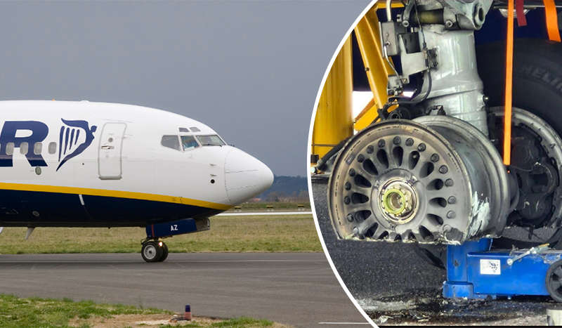 Авіакатастрофа під час посадки: у літака лопнули одразу чотири шини
