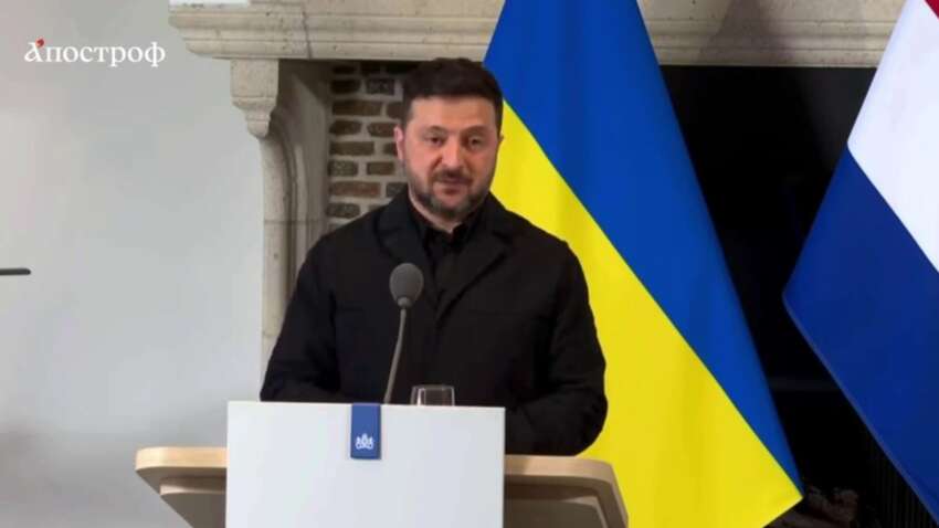 «Это пизд*ц»: курьезный финал выступления Зеленского и премьера Нидерландов