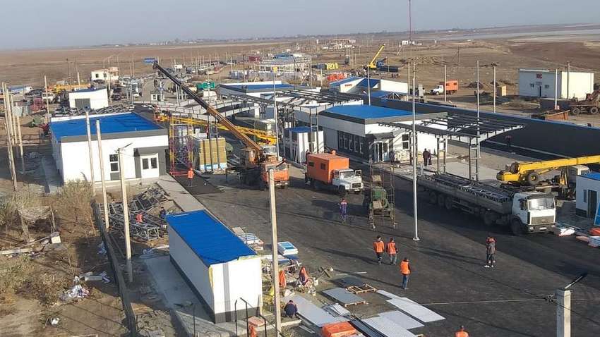 На кордоні з Кримом закінчується будівництво КПВВ "Чонгар" і "Каланчак"