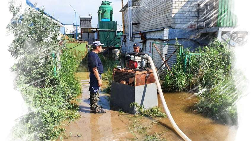 В Кирилловке затопило больше 10 баз отдыха