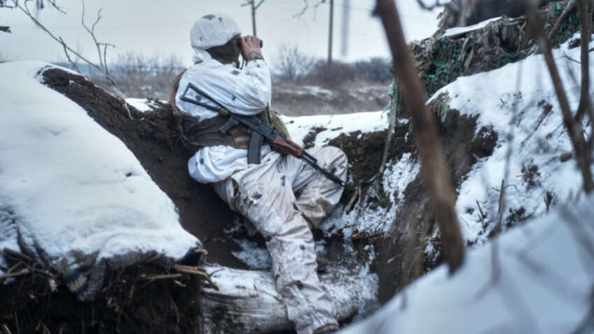 «На фронте сложные времена» – военный о боях во время морозов