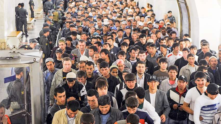 Страны с самым большим числом мигрантов Страны с самым большим числом мигрантов