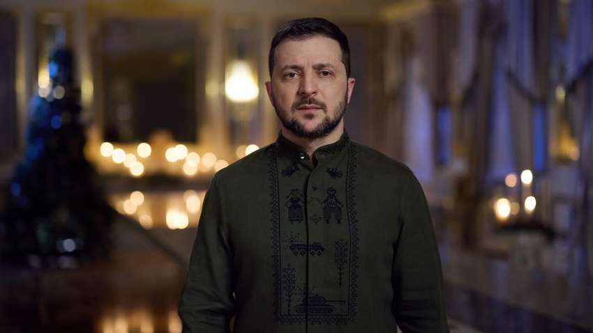 Зеленский обратился к украинцам в канун Рождества