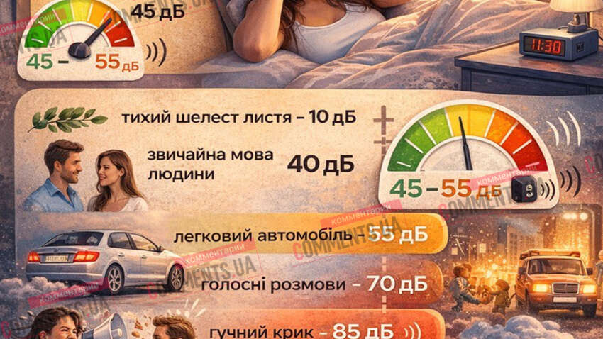 Невидимий ворог у вашій квартирі: як шум руйнує здоров’я і коли він стає небезпечним