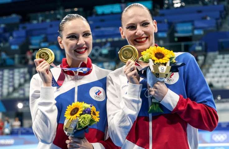Российская синхронистка, выигравшая в Токио 5 золотых наград, заявила, что это все благодаря Путину