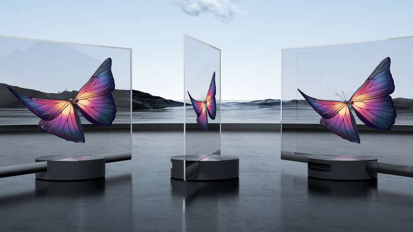 Китайская компания выпустит первый прозрачный монитор