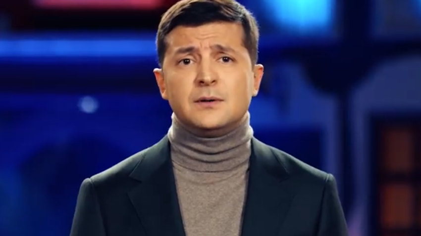 Зеленский оригинально поздравил украинцев с Новым годом