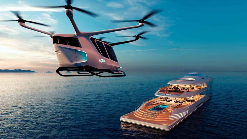 Итальянская верфь Sanlorenzo представила свой концепт эко-яхты