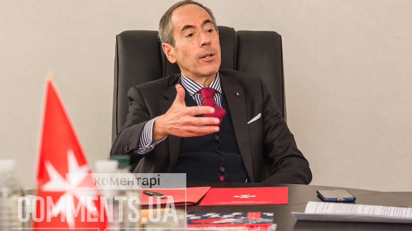 Акцент на IT и правильный месседж для туристов: посол Мальтийского Ордена рассказал о сильных сторонах Украины 