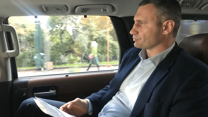 Кличко покинув столицю