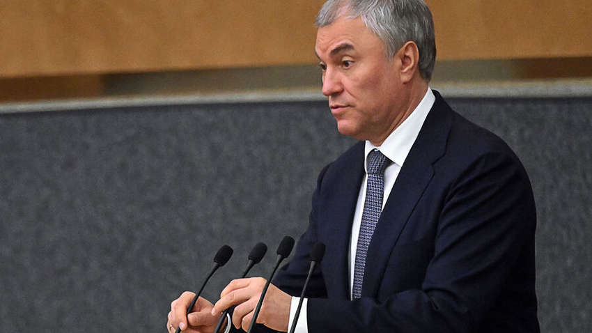 Володин теперь в Украину ни ногой: сколько лет заочно дали главе Госдумы РФ