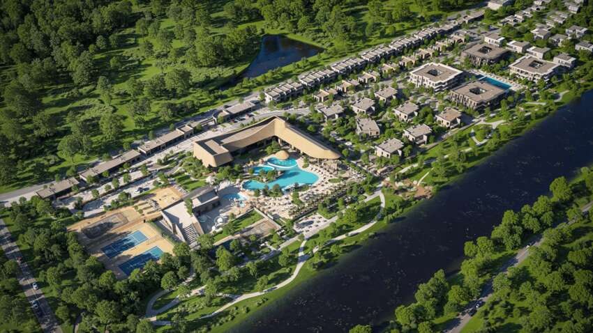 Это похоже на Бали: под Ужгородом стартовало строительство масштабного курорта Onoky