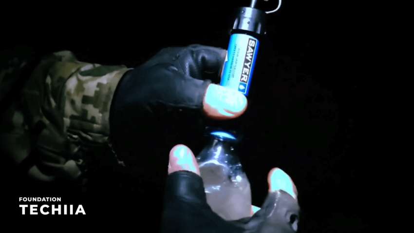 Військові отримали 1000 фільтрів для води від Олега Крота з «Фундації Течія» Військові отримали 1000 фільтрів для води від Олега Крота з «Фундації Течія»