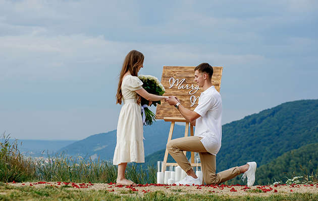 Как сделать предложение руки и сердца, которое она никогда не забудет: 5 оригинальных идей