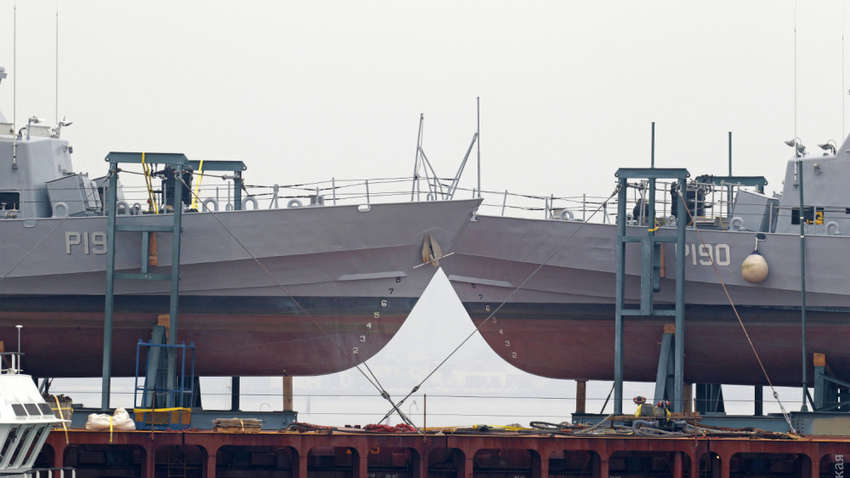 В Одесу з США прибули патрульні катери "Слов'янськ" і "Старобільськ"