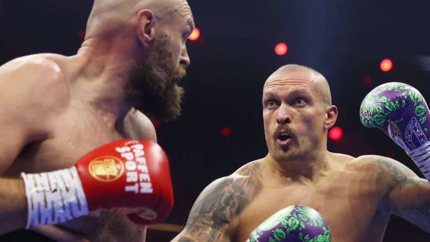 Олександр Усик і Тайсон Ф'юрі відсторонені від боксу після бою: що відомо