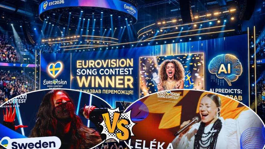 Штучний інтелект назвав переможця Євробачення-2026: який результат в України