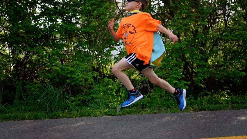 Ради благотворительности: 9-летний мальчик из США пробежал почти 200 км