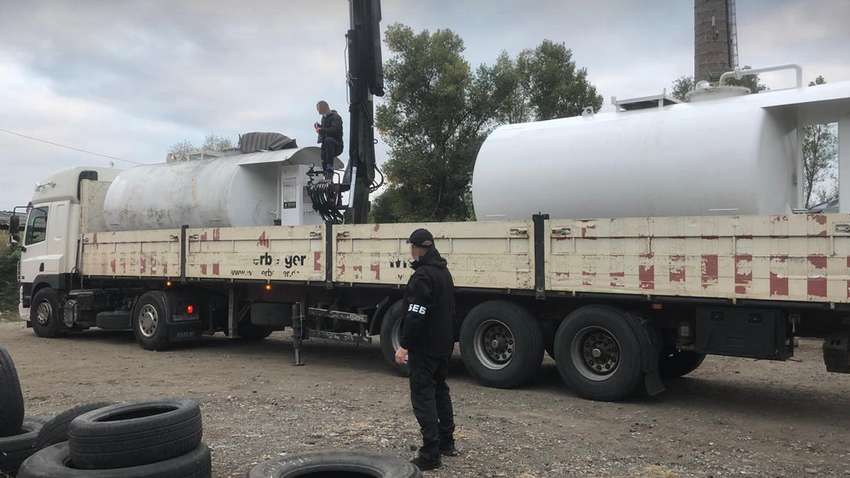 БЭБ ликвидировало деятельность трех АЗС в Киевской области