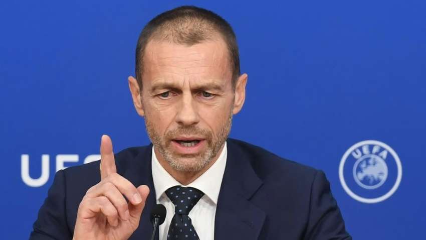 Президент УЕФА рассказал, когда отменят дисквалификацию России Президент УЕФА рассказал, когда отменят дисквалификацию России