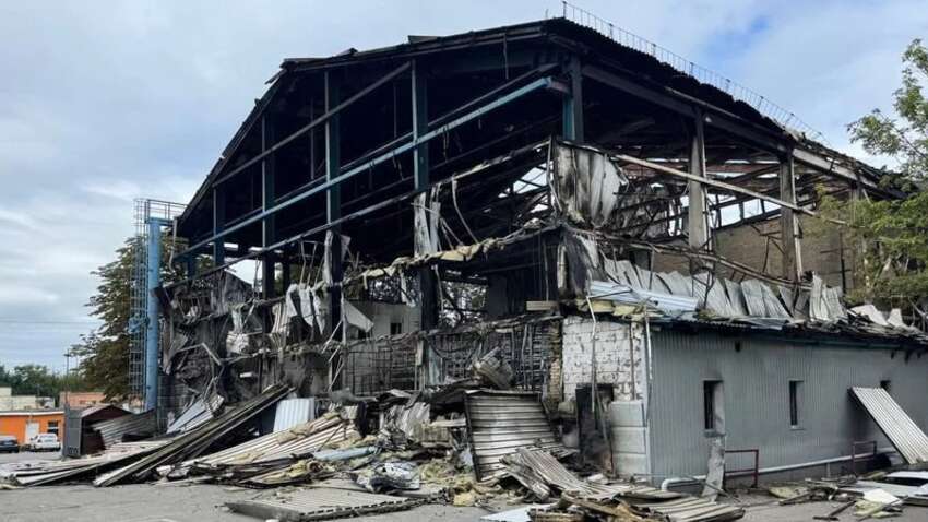 Россия полностью разрушила павильон СТБ