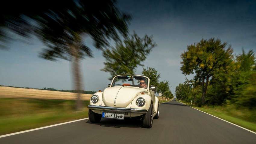 Легендарный "жук" от Volkswagen стал электромобилем