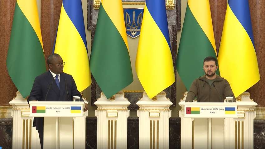 В Україну приїхав президент Гвінеї-Бісау з кремлівськими пропозиціями: на них відреагував Зеленський 
