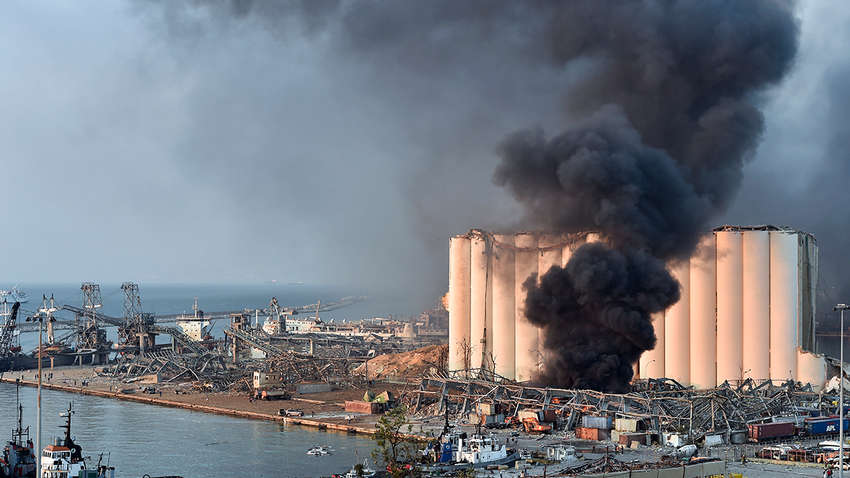 В Бейруте назвали вероятную причину взрыва в порту В Бейруте назвали вероятную причину взрыва в порту