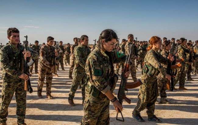 Сирийские курды отводят войска от турецкой границы