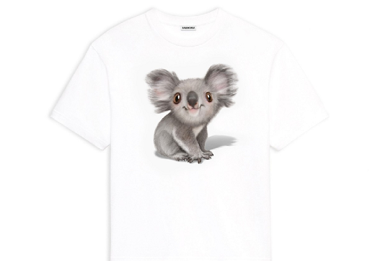 Balenciaga выпустили одежду с коалами для сбора денег