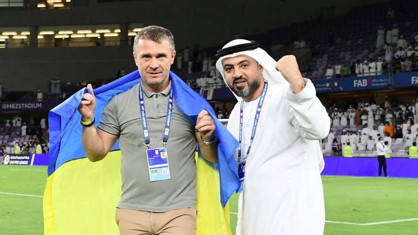  Сергій Ребров достроково привів команду до перемоги в чемпіонаті ОАЕ