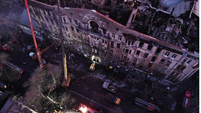 Пожар в Одессе: количество жертв возросло