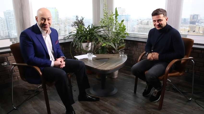 Гордон зізнався, як умовив Зеленського йти в президенти України