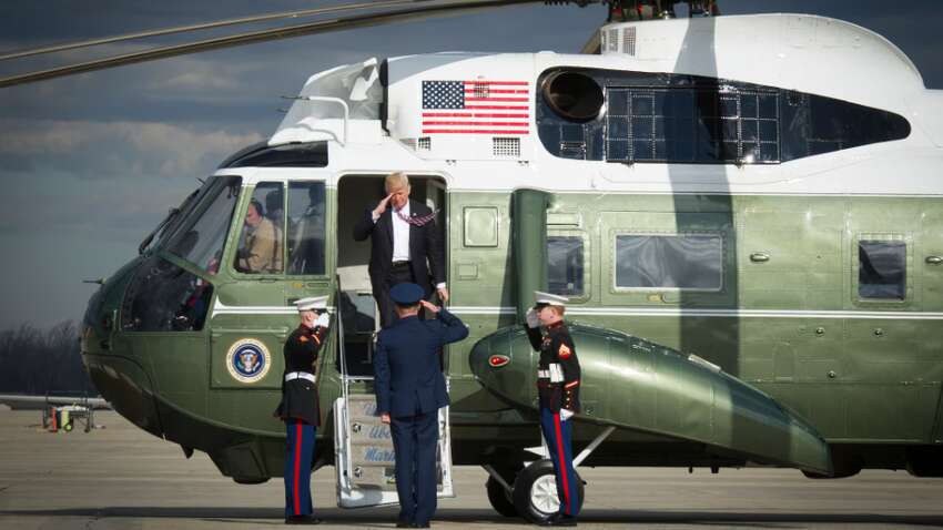 Міг убити Трампа: у США чоловік "атакував" гелікоптер президента Міг убити Трампа: у США чоловік "атакував" гелікоптер президента