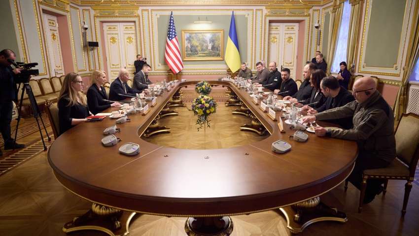 Встреча с Байденом в Киеве прошла на высшем уровне, но без Залужного: почему так