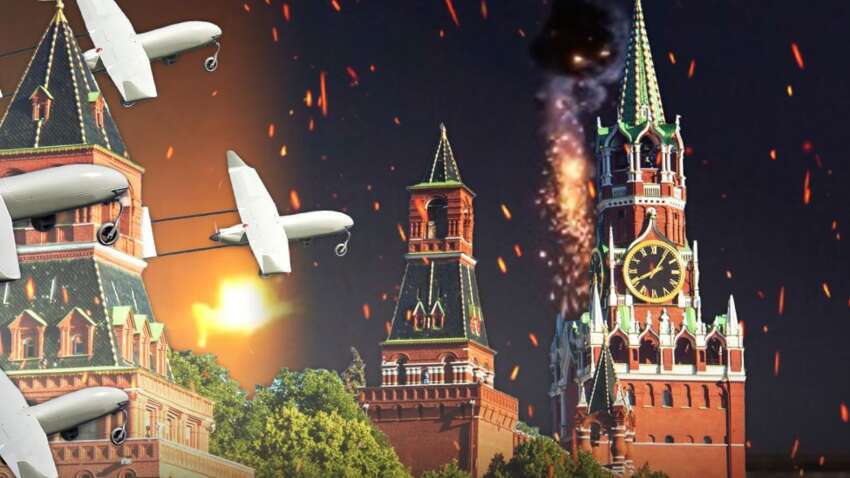 Самая большая атака Украины по Москве: в России уже не выдерживают
