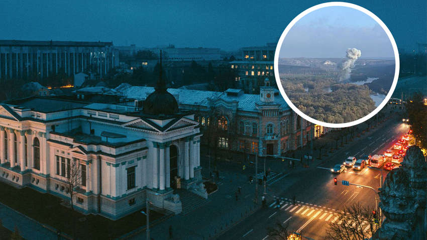 У Молдові впала російська ракета (ФОТО)
