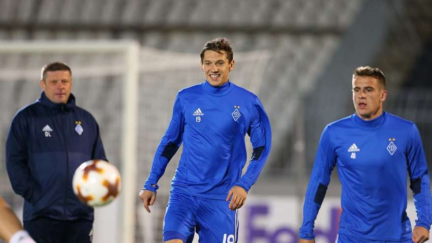 Стал известен стартовый состав "Динамо" на матч против "Колоса"