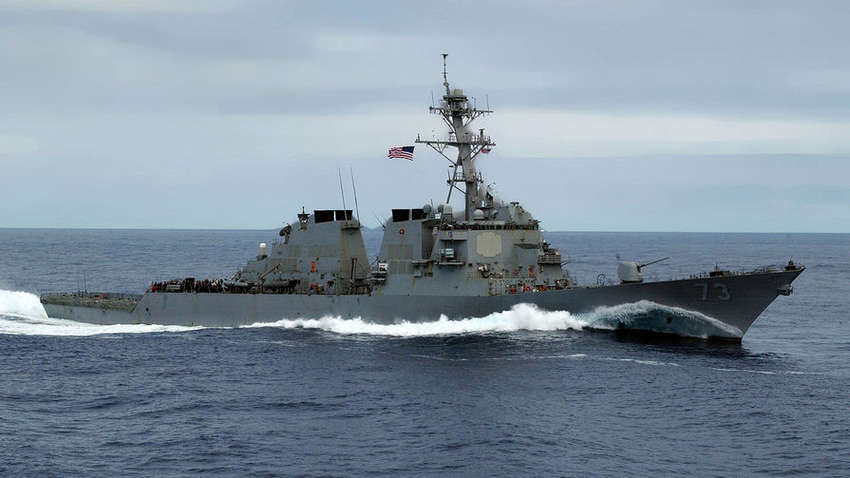 Началось: американский эсминец перехватил ракеты, запущенные по Израилю