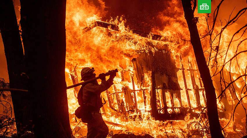 В России горит завод по утилизации взрывчатых веществ "Гефест-М"