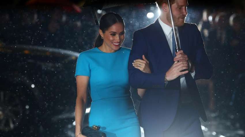 Принц Гарри и Меган Маркл посетили одно из последних мероприятий в роли членов королевской семьи