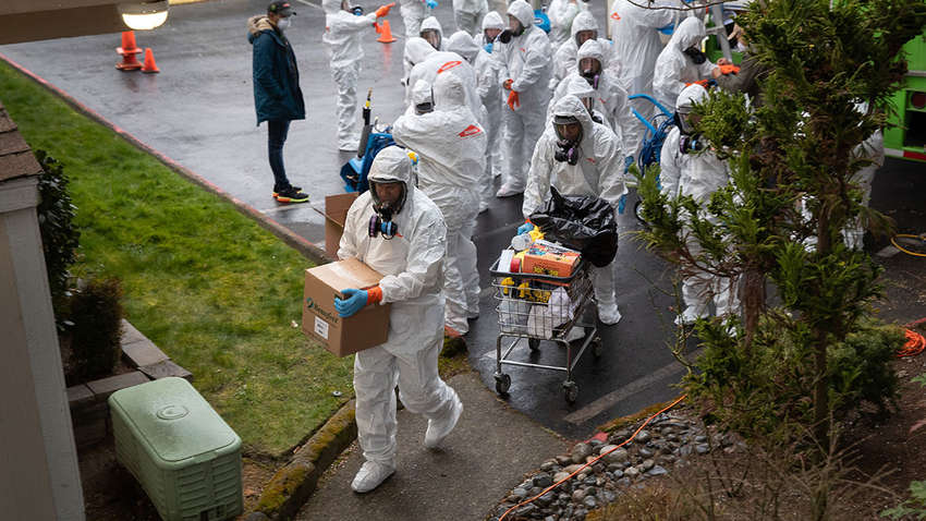 В США более 100 тысяч заболевших, а в Украине осталось всего 5 областей без подтвержденных случаев коронавируса